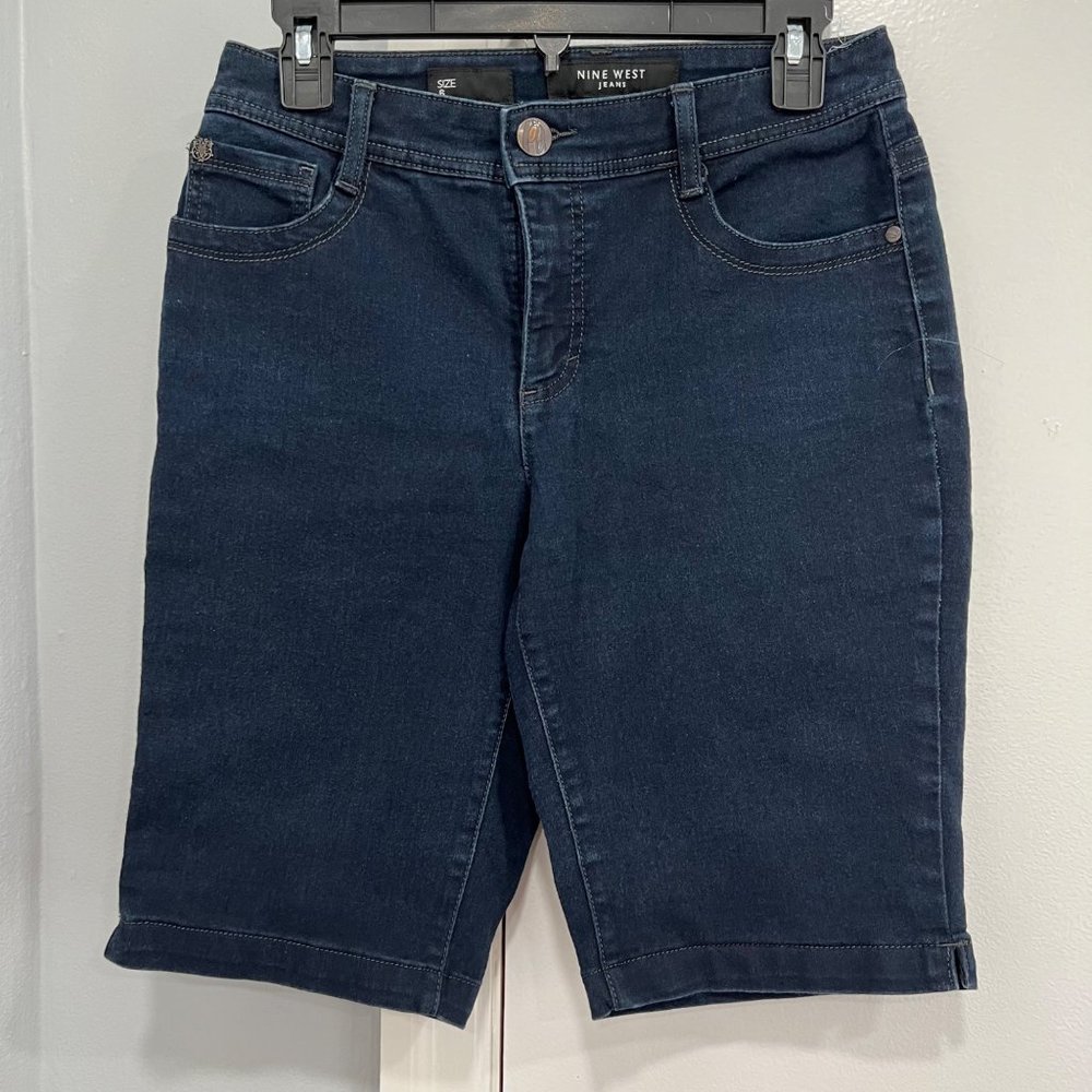 Nine West jeans womens Bermuda size 6